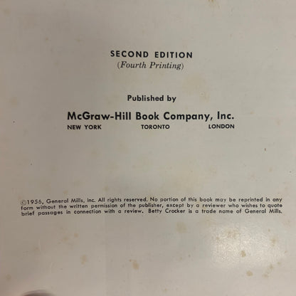Betty Crocker’s Picture Cook Book - General Mills - 1966
