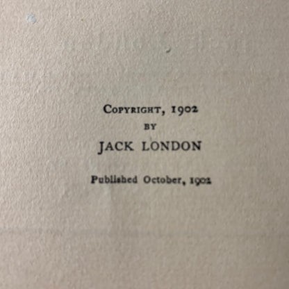 A Daughter of the Snows - Jack London - 1st Thus - 1902