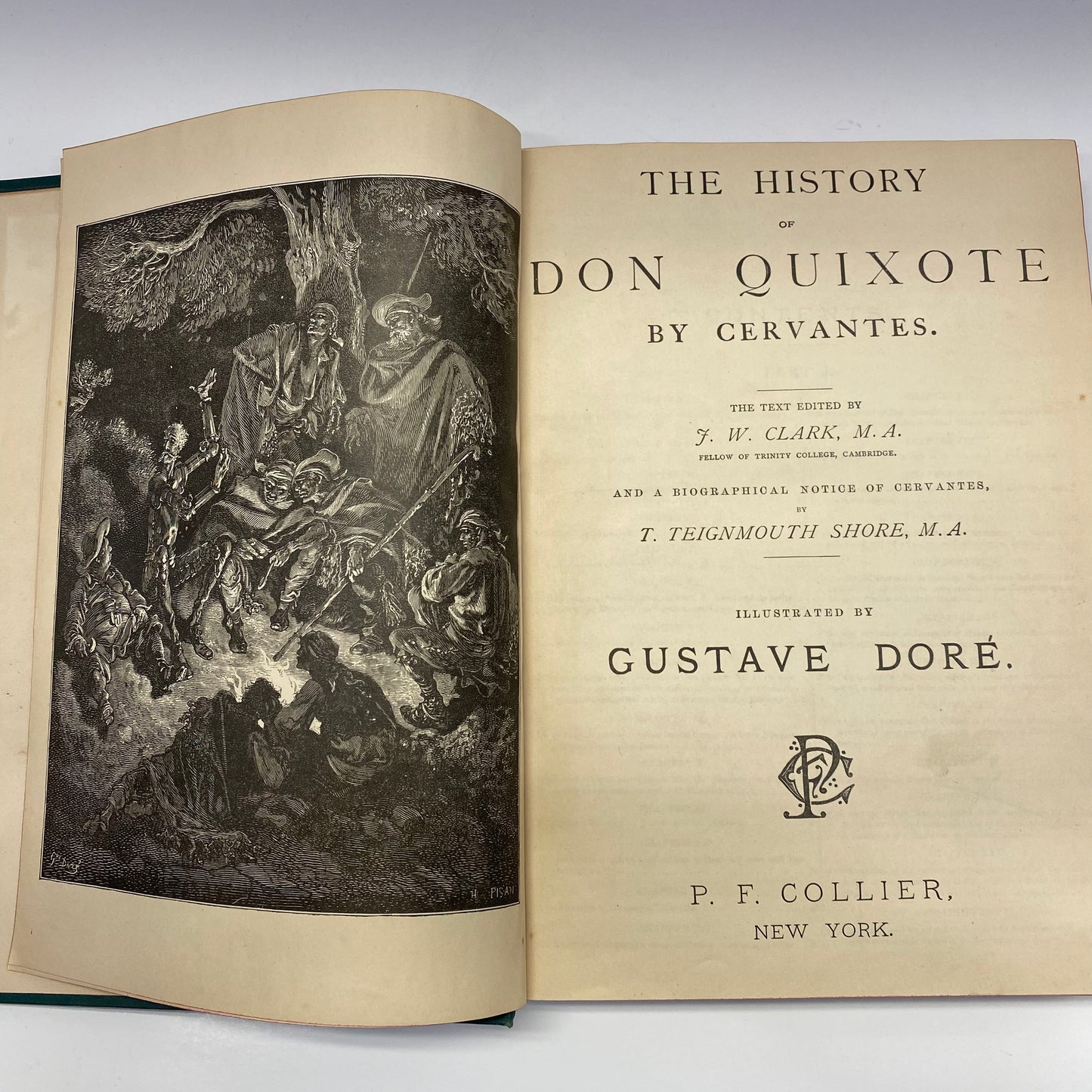 Illustrated Library of Standard Authors - J. W. Clark and Gustave Dore- c. 1880s