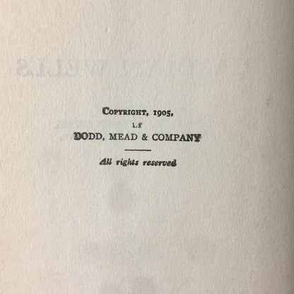 Patty in the City - Carolyn Wells - Early Printing - 1905