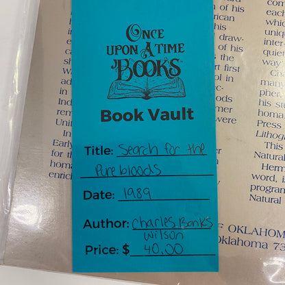 Search for the Purebloods - Charles Banks Wilson - 1989