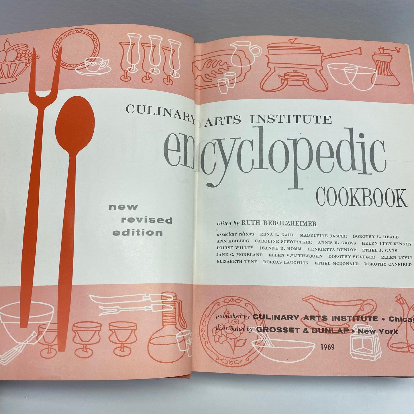 Culinary Arts Institution Encyclopedic Cookbook - Ruth Berolzheimer - 1969