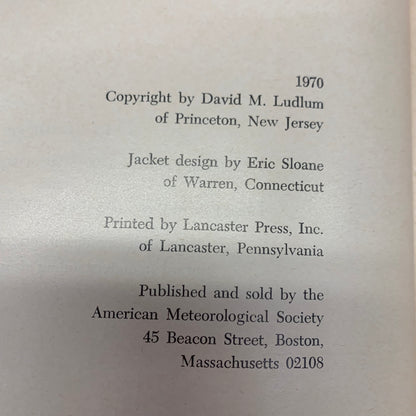 Early American Tornados - David M. Ludlum - 1970