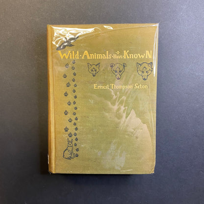 Wild Animals I Have Known - Ernest Thompson Seton - Signed - 1902