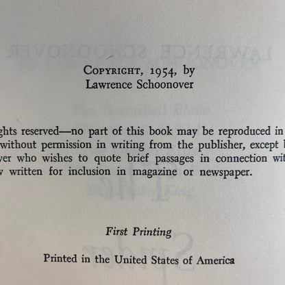 The Spider King - Lawrence Schoonover - 1st Edition - 1954