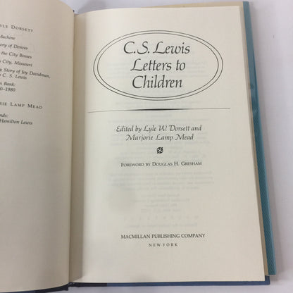 Letters To Children - C. S. Lewis - 1985