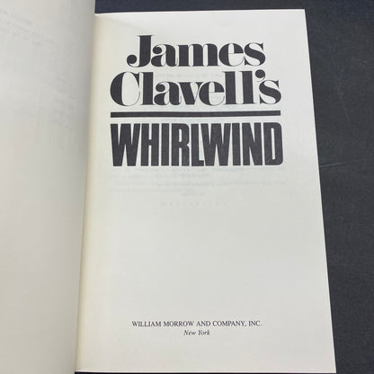 Whirlwind - James Clavell - 1st Edition - 1986