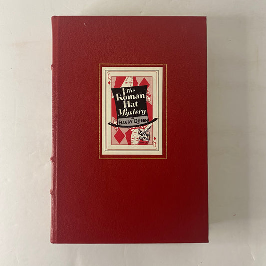 The Roman Hat Mystery - Ellery Queen - Franklin Library - 1989