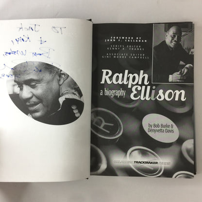 Ralph Ellison: A Biography - Bob Burke and Denyvetta Davis - Signed