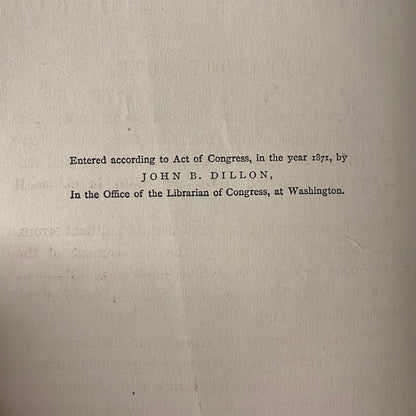 Historical Evidence on the Origin and Nature of the Government of the United States - John B. Dillon - 1871